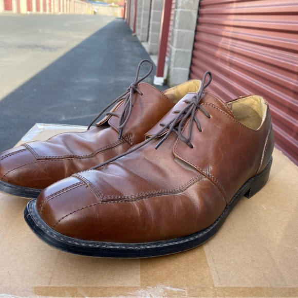 Florsheim imperial Men's Brown Leather Oxford Dress Shoes Size 11.5 D - Picture 3 of 13